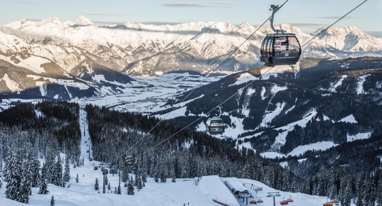 Untergrundgut Villa Leogang Eksteriør billede